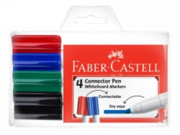 Picture of Marker Whiteboard Faber Connector Packet 4