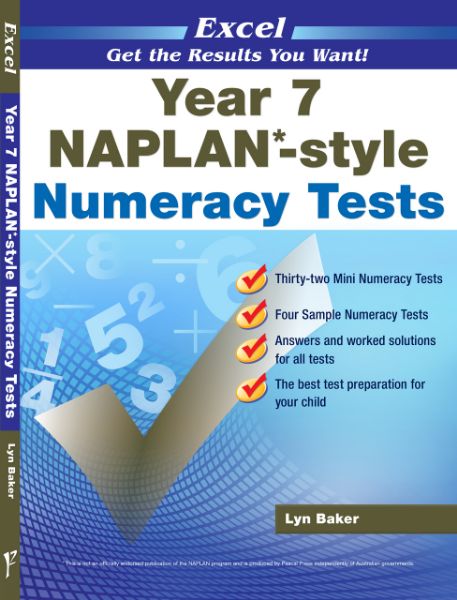 Picture of Naplan Style Numeracy Tests Yr7