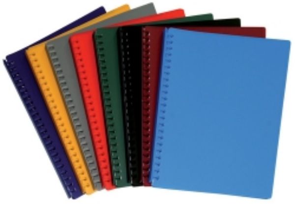 Picture of Display Book A4 20 Pockets Refillable Yellow