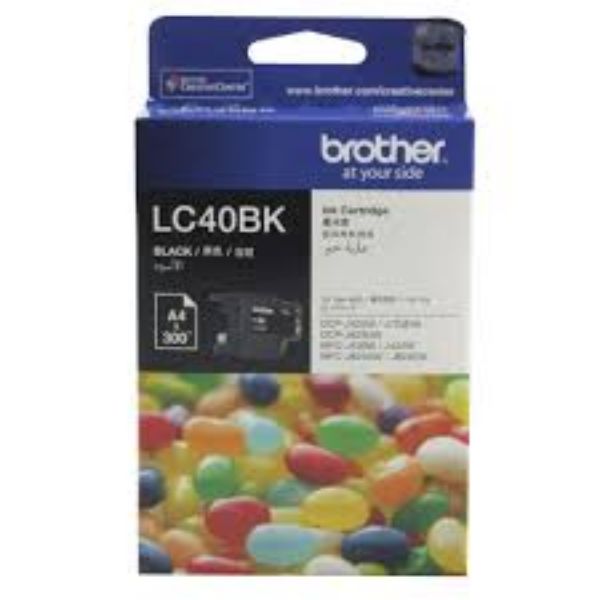 Picture of Brother LC-40BK Black Ink Cartridge