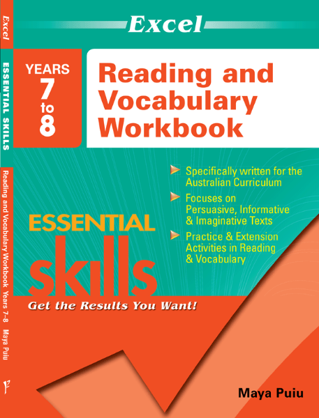 Picture of Excel Essential Skills - Reading and Vocabulary Workbook Years 7-8