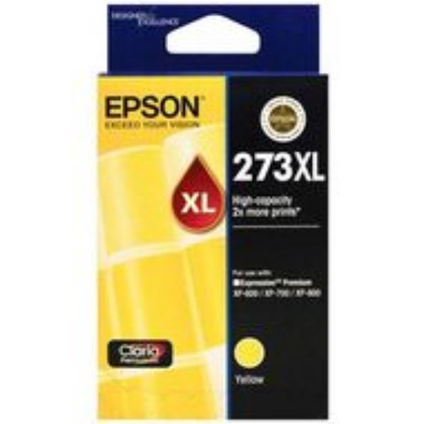 Picture of Epson 273 High Yield Yellow Ink Cartridge