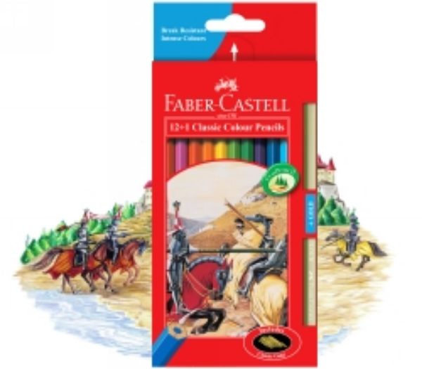 Picture of Pencils Coloured Faber Classic Colour 12