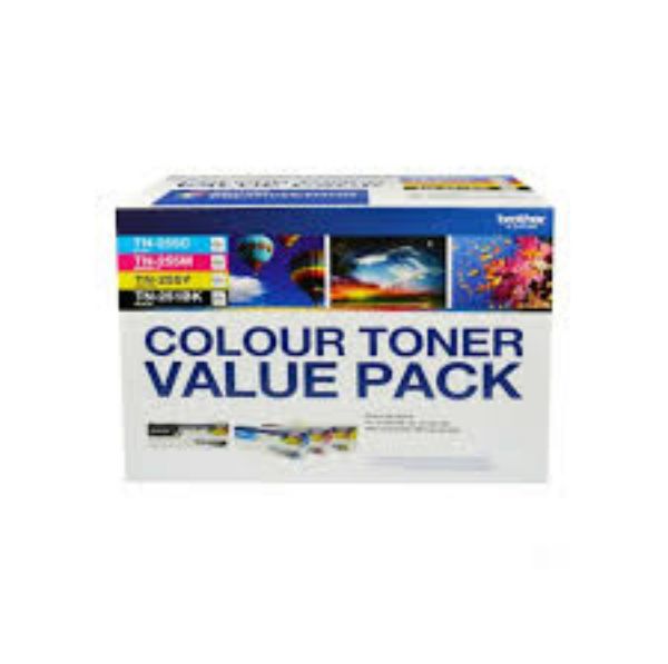 Picture of Brother TN-25x Colour Value 4 Pack