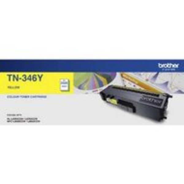 Picture of Brother TN-346 Yellow Toner Cartridge