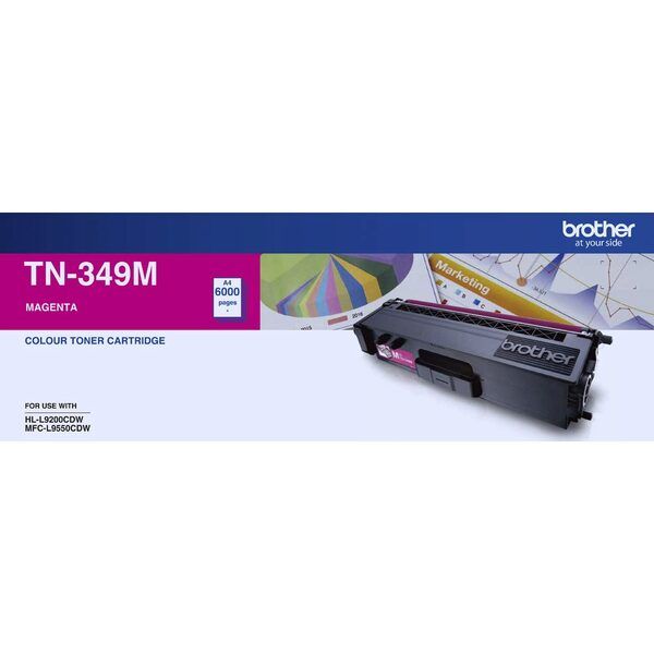 Picture of Brother TN-349 Magenta Toner Cartridge