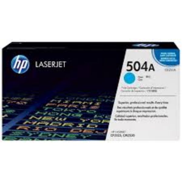 Picture of HP #504A Cyan Toner Cartridge