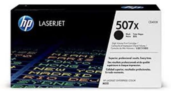 Picture of HP 507X Black Toner Cartridge