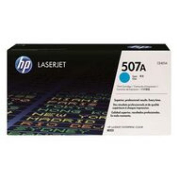 Picture of HP 507A Cyan Toner Cartridge