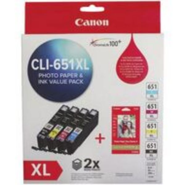 Picture of Canon CLI651XL Ink Value Pack