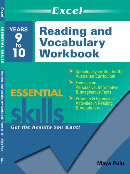 Picture of Excel Essential Skills - Reading and Vocabulary Workbook Years 9-10