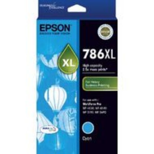 Picture of Epson 786XL Cyan Ink Cartridge -