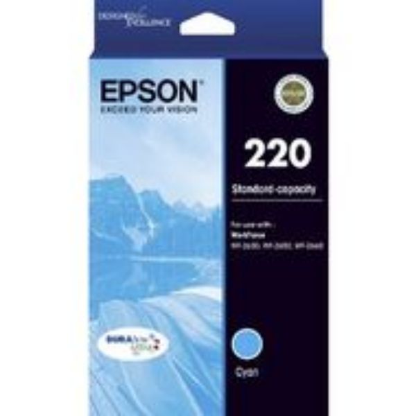 Picture of Epson 220 Cyan Ink Cartridge