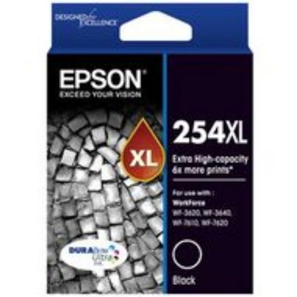 Picture of Epson 254 High Yield Black Ink Cartridge