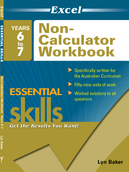 Picture of Excel Essential Skills - Non-Calculator Workbook Years 6-7