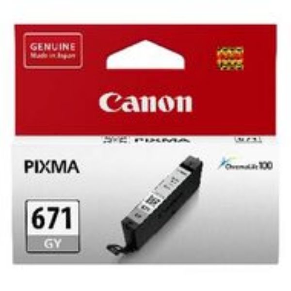 Picture of Canon CLI671 Grey Ink Cartridge