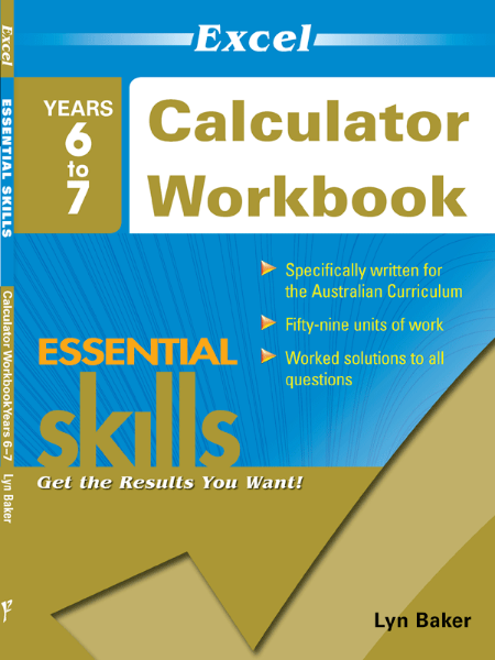 Picture of Excel Essential Skills - Calculator Workbook Years 6-7