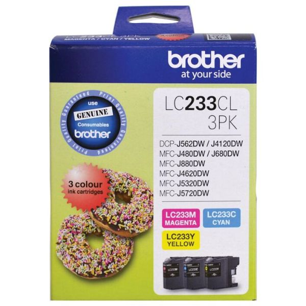 Picture of Brother LC-233 CMY Colour Pack