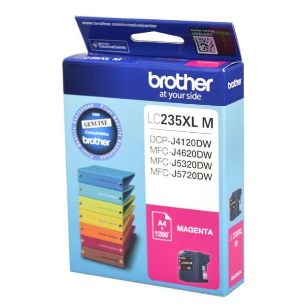 Picture of Brother LC-235XL Magenta Ink Cartridge