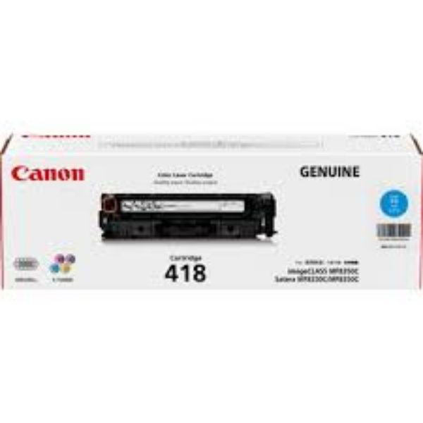 Picture of Canon CART418 Cyan Toner Cartridge