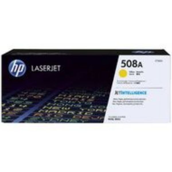 Picture of HP #508A Yellow Toner Cartridge