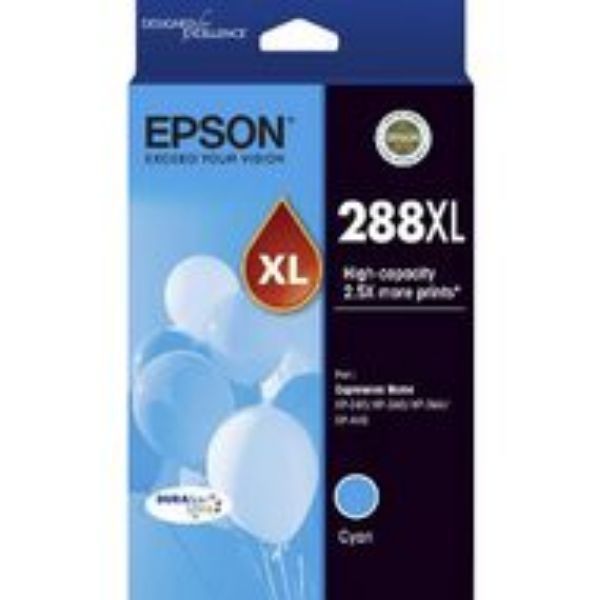 Picture of Epson 288 High Yield Cyan Ink Cartridge