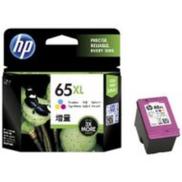 Picture of HP 65XL Tri Colour Ink Cartridge N9K03AA