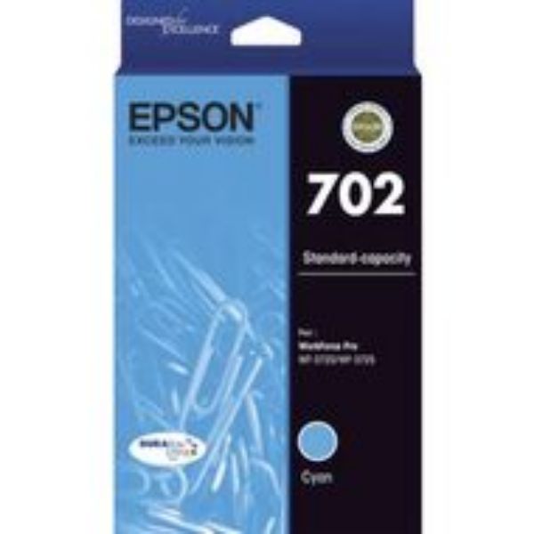 Picture of Epson 702 Cyan Ink Cartridge