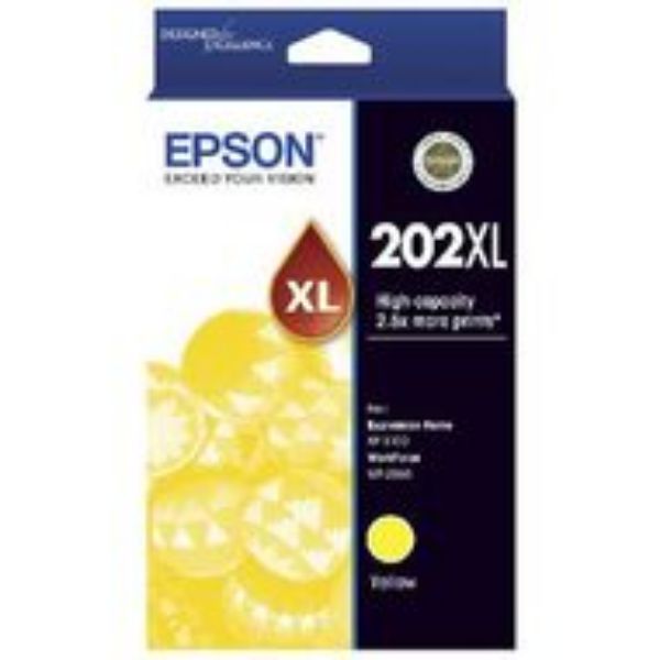 Picture of Epson 202 High Yield Yellow Ink Cartridge