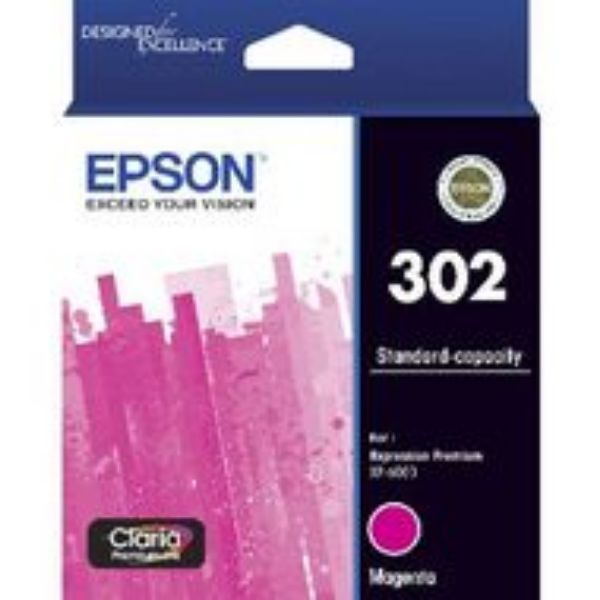 Picture of Epson 302 Magenta Ink Cartridge