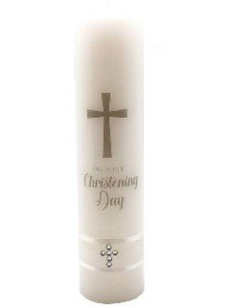 Picture of Christening Candle - Adult