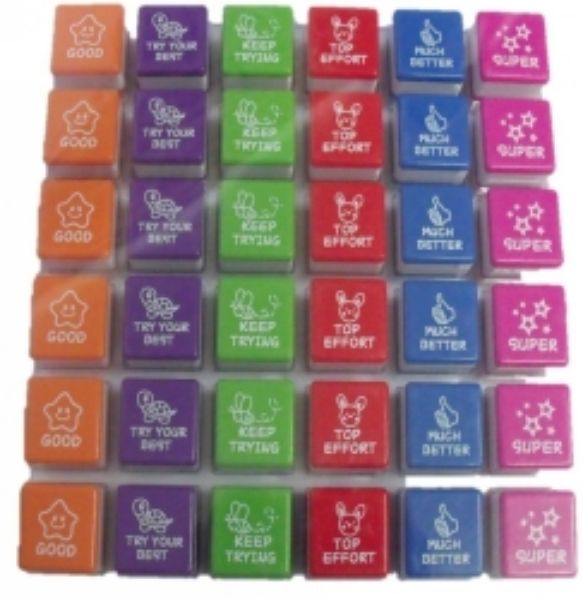 Picture of Stamp Merit Self Inking Assorted Designs