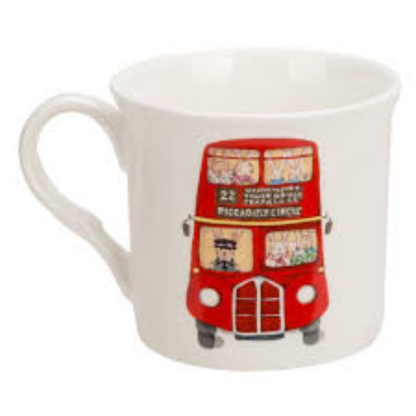 Picture of Ruby Red Shoes London Red Bus Mug