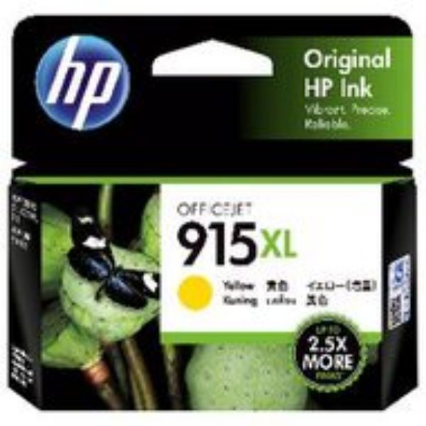 Picture of HP 915XL Yellow Ink Cartridge