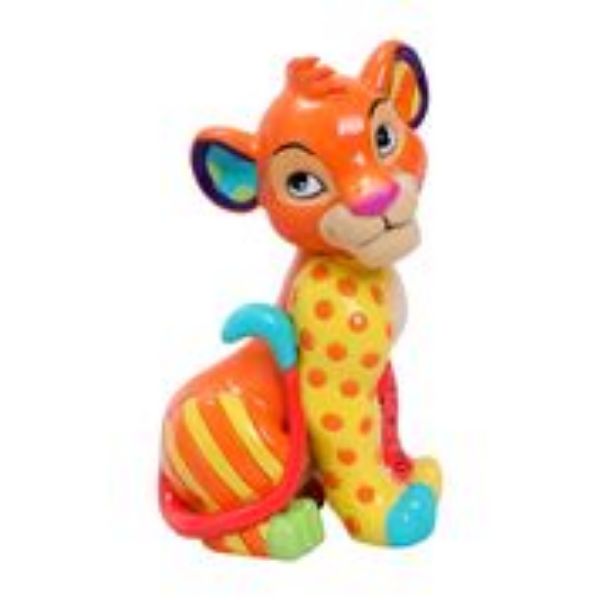 Picture of Britto Mini Disney Figurine Simba Sitting 9cm