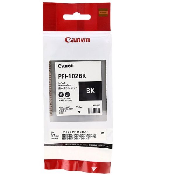 Picture of Canon PFI102 Black Ink