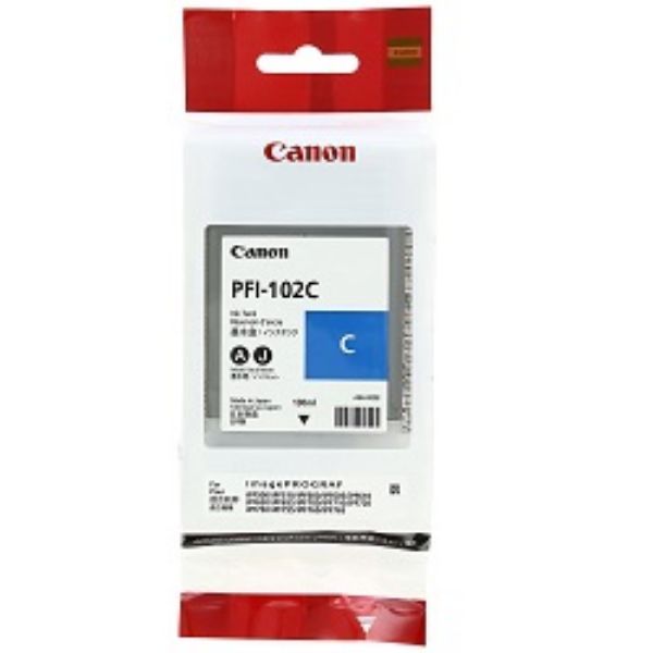 Picture of Canon PFI102 Cyan Ink