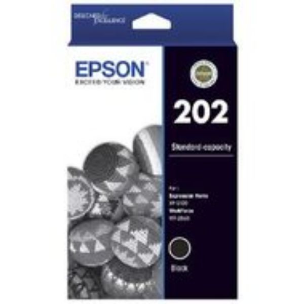 Picture of Epson 202 Black Ink Cartridge