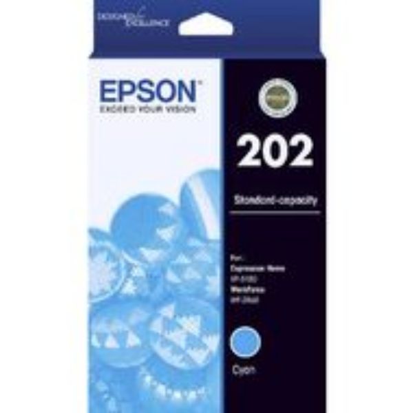 Picture of Epson 202 Cyan Ink Cartridge