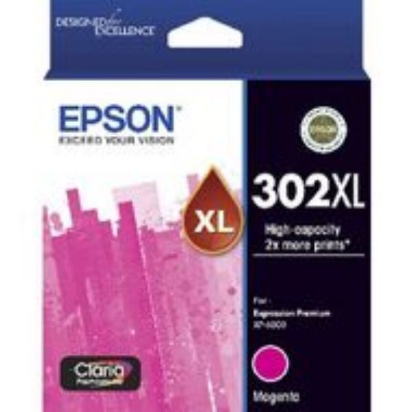 Picture of Epson 302 High Yield Magenta Ink Cartridge