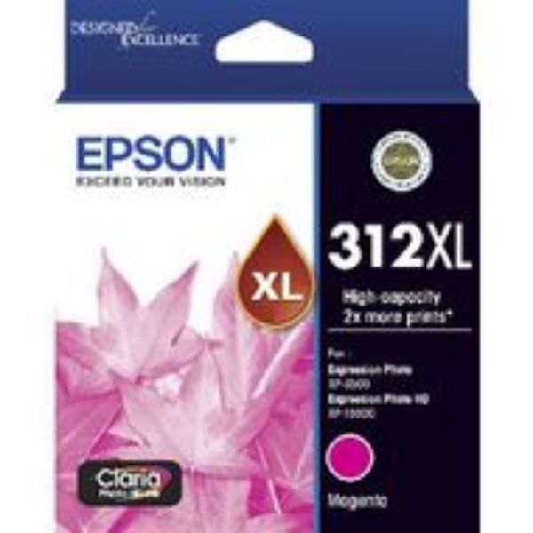 Picture of Epson 312 High Yield Magenta Ink Cartridge