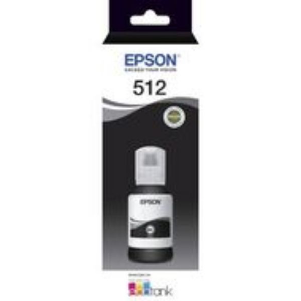 Picture of Epson T512 Black Eco Tank Ink Cartridge