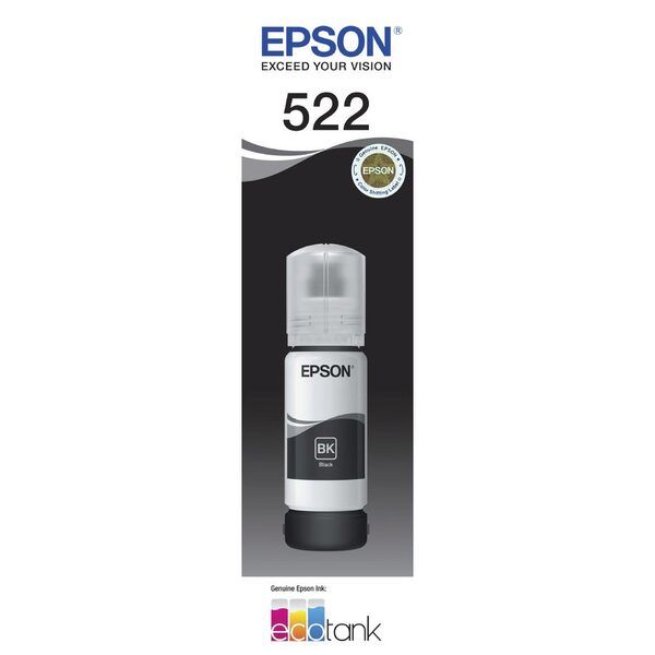 Picture of Epson 522 Black Ink Bottle