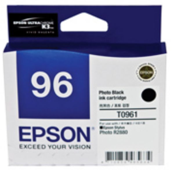 Picture of Epson T0961 Photo Black Ink Cartridge