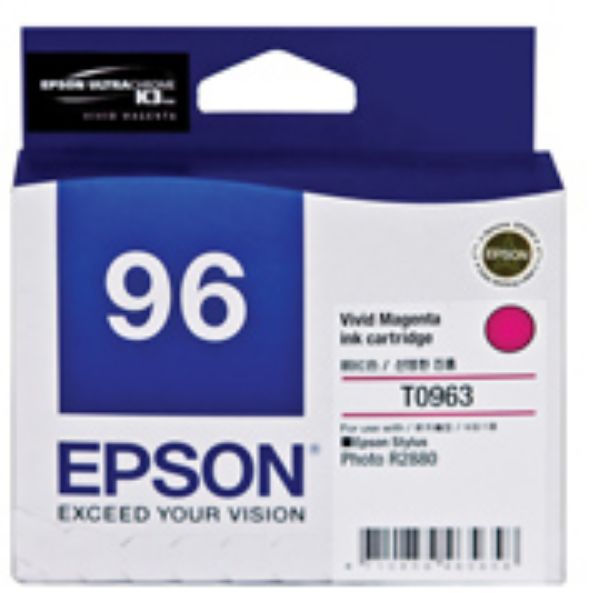 Picture of Epson T0963 Vivid Magenta Ink Cartridge