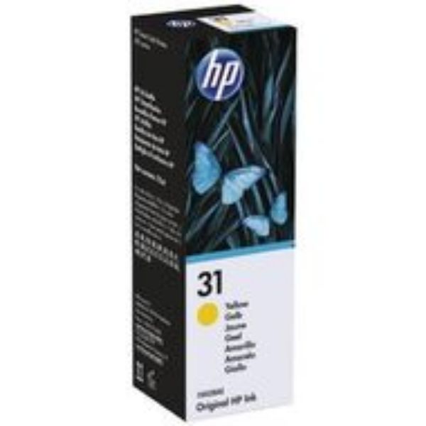 Picture of HP 31 Yellow Ink Bottle 1VU28AA