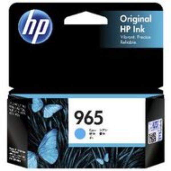 Picture of HP 965 Cyan Ink Cartridge