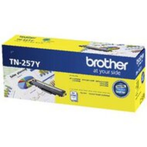 Picture of Brother TN257 Yellow Toner Cartridge