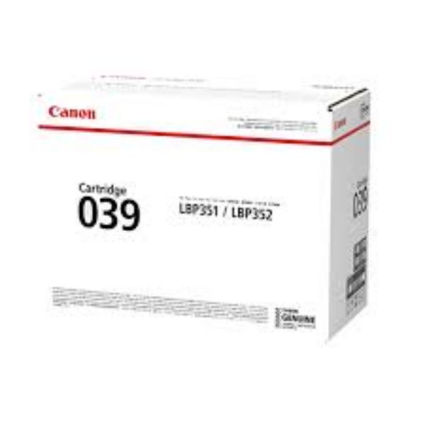 Picture of Canon CART039 Black Toner