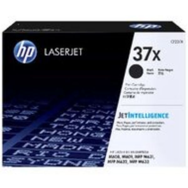 Picture of HP #37X Black Toner Cartridge